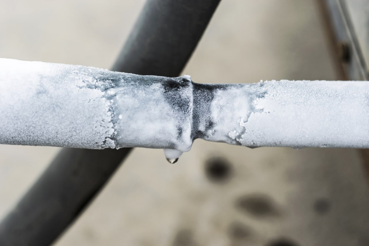 AC Pipe Is Frozen